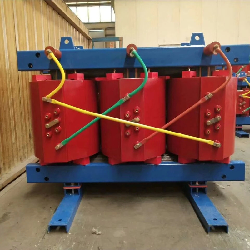 Transformador de distribución de energía de tipo núcleo negro / amarillo 5-3000kva