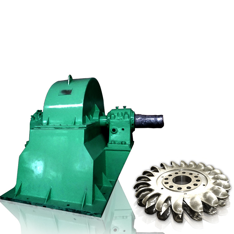 5T-50T Generador de turbina de Pelton personalizado con enfriamiento por aceite de aire y excitación de tiristor