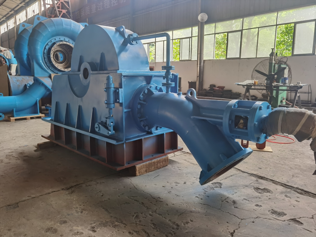 5T-50T Generador de turbina de Pelton personalizado con enfriamiento por aceite de aire y excitación de tiristor