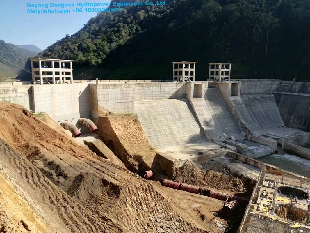 Generador de turbina hidráulica durable de 200kw-20mw con micro gobernador para uso de agua