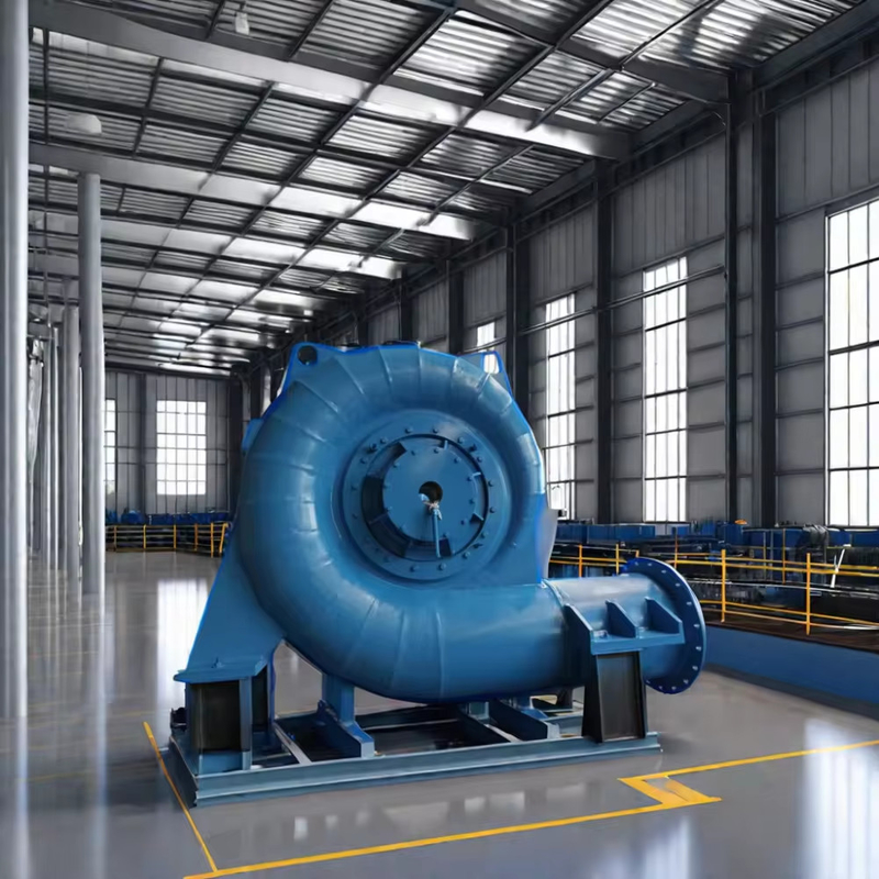 Generador de turbina de agua de eficiencia de color personalizado para centrales hidroeléctricas