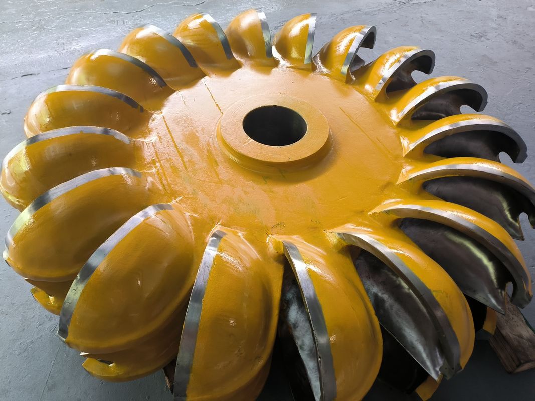 Potencia nominal de 1 a 10 MW Corredor de turbina hidroeléctrica Solución de generación de energía de altura de hoja personalizada para plantas hidroeléctricas