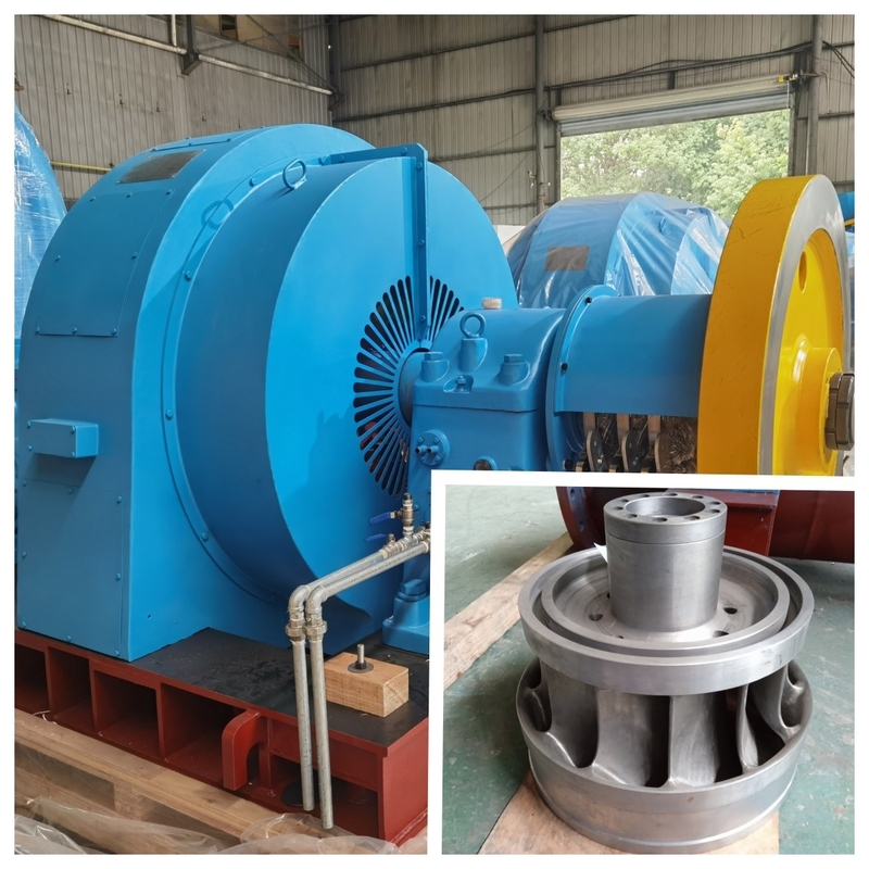 Cabeza de agua nominal de 20m a 300m Impeller Francis Generador de turbina de acero inoxidable