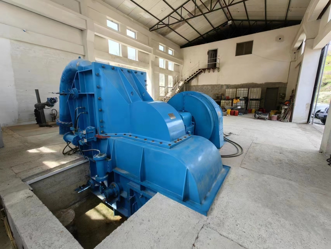 Generador de turbina de Pelton de 5 a 50 t de 100 a 1000 A con refrigeración por aire o aceite