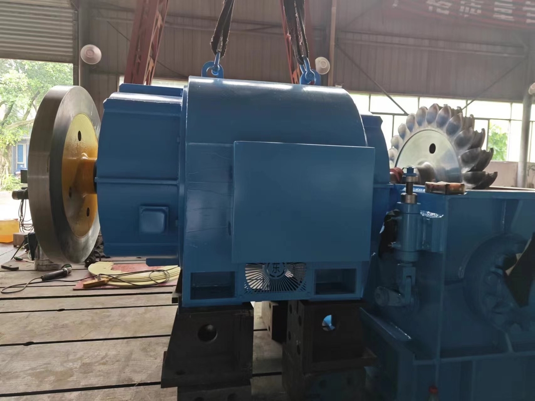 Generador de turbina de Pelton de 5 a 50 t de 100 a 1000 A con refrigeración por aire o aceite