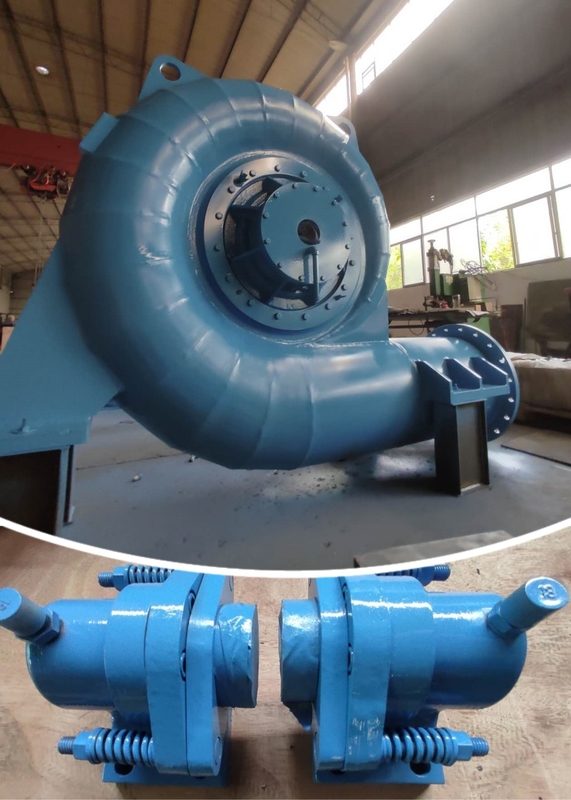 Generador de turbina de agua de control manual con voltaje nominal de 220 V a 690 V