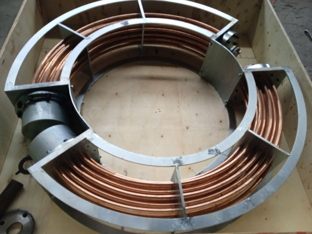 Rango de viscosidad del aceite 10-500 CSt Enfriador hidráulico OEM derecho Proporciona enfriamiento del fluido hidráulico y estabilidad de la temperatura del sistema