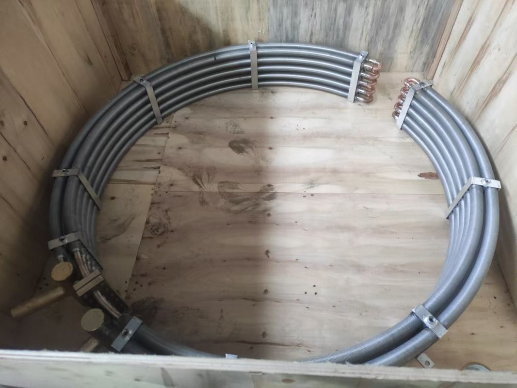 Refrigerador de aceite de 10 a 100 kg para intercambiador de calor de turbina hidráulica Alta fiabilidad que garantiza un funcionamiento continuo sin fallas