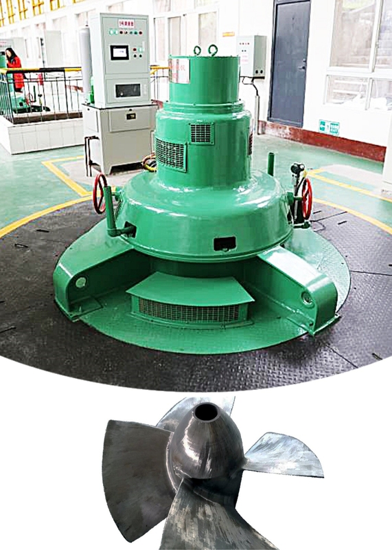 Generador de turbina Francis de acero inoxidable de 200 kW-20 MW Kaplan Turbina hidroeléctrica con una vida útil de 50 años