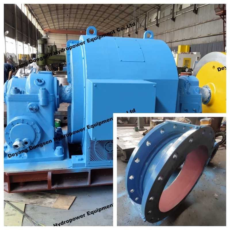 Generador de turbina hidráulica pequeña 50HZ/60HZ ecológico para cabecera de agua baja 5-500m