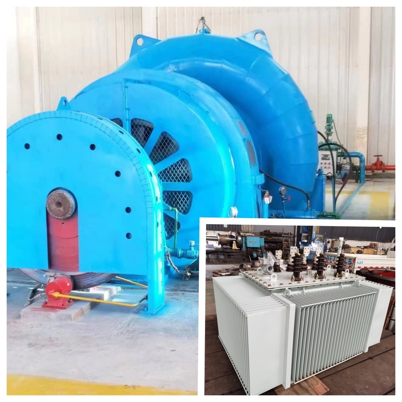 Generador de turbina hidráulica pequeña 50HZ/60HZ ecológico para cabecera de agua baja 5-500m