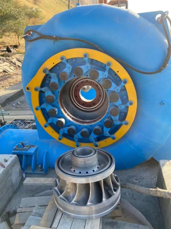 Generador de turbina de agua de 200kw-20mw Instalación vertical / horizontal Larga vida útil