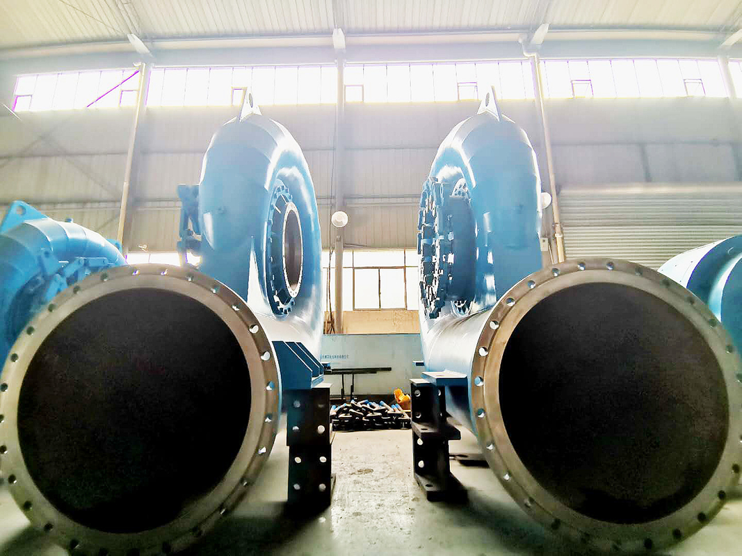 4 MW de capacidad Turbinas hidroeléctricas tipo Francis para la central eléctrica de Sustainablemini