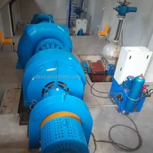 Generador de turbina Francis de 300 kW-20 MW con material de corredor de acero inoxidable y modo de control automático
