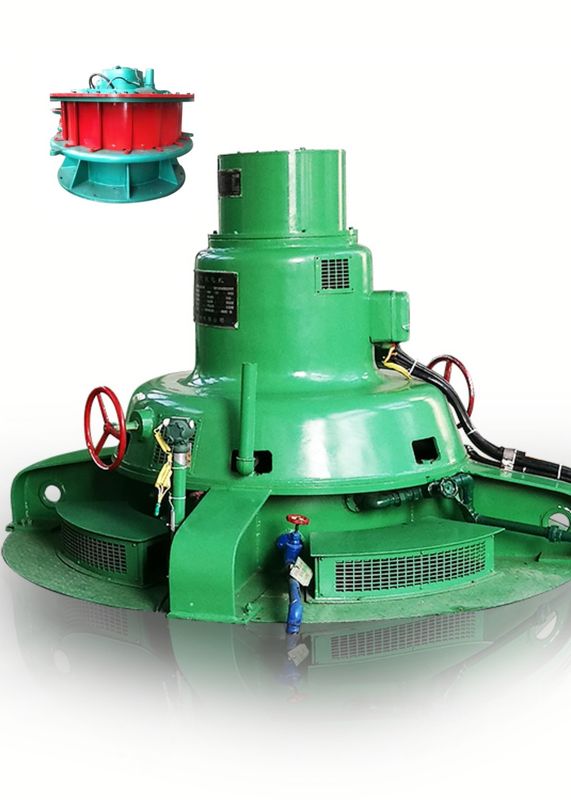 Turbina generadora Dams' Best Choice con sistema de control manual o automático