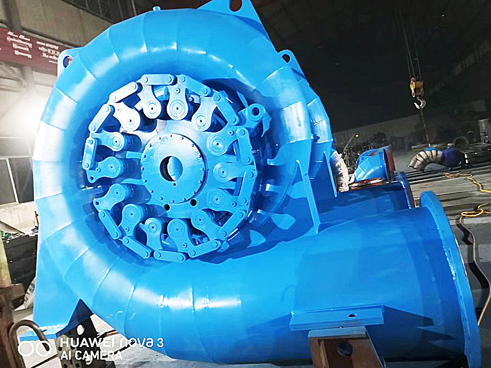 Parámetros de acero y acero inoxidable Producción de generadores de turbina hidráulica personalizados para mini centrales eléctricas