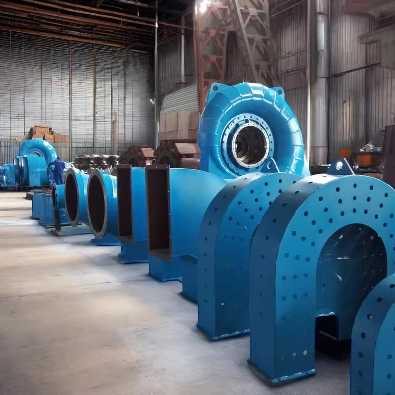 Sistema de control de automatización sostenible Francis Generador de turbina hidroeléctrica para potencia nominal 300kw-20MW en energía renovable