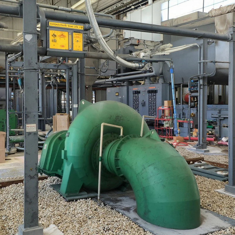 Sistema de control de automatización sostenible Francis Generador de turbina hidroeléctrica para potencia nominal 300kw-20MW en energía renovable