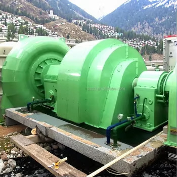 Mantiene una eficiencia del 85% a 40-110% de variación de carga Eficiencia de las turbinas hidroeléctricas Voltagem nominal 400V 600V 800V 11KV 13.8KV