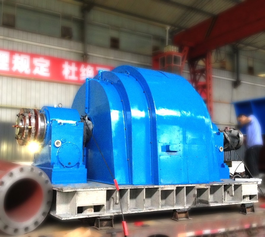 Generador de turbina de agua de 20 kW a 160 kW con un rango de velocidad de 150 RPM a 1000 RPM para una producción de energía sostenible y ecológica