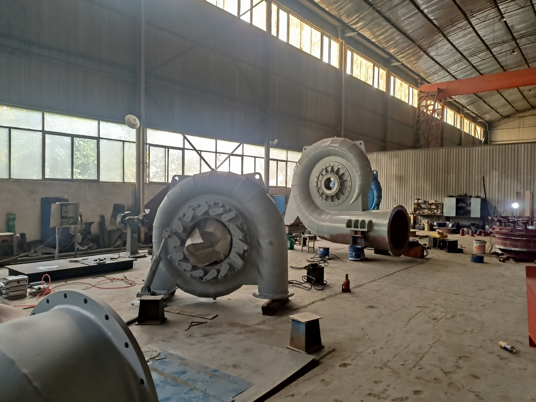 Más de 30 años Tiempo de vida y rango de velocidad 150RPM-1000RPM Generador de turbina de agua para industrial