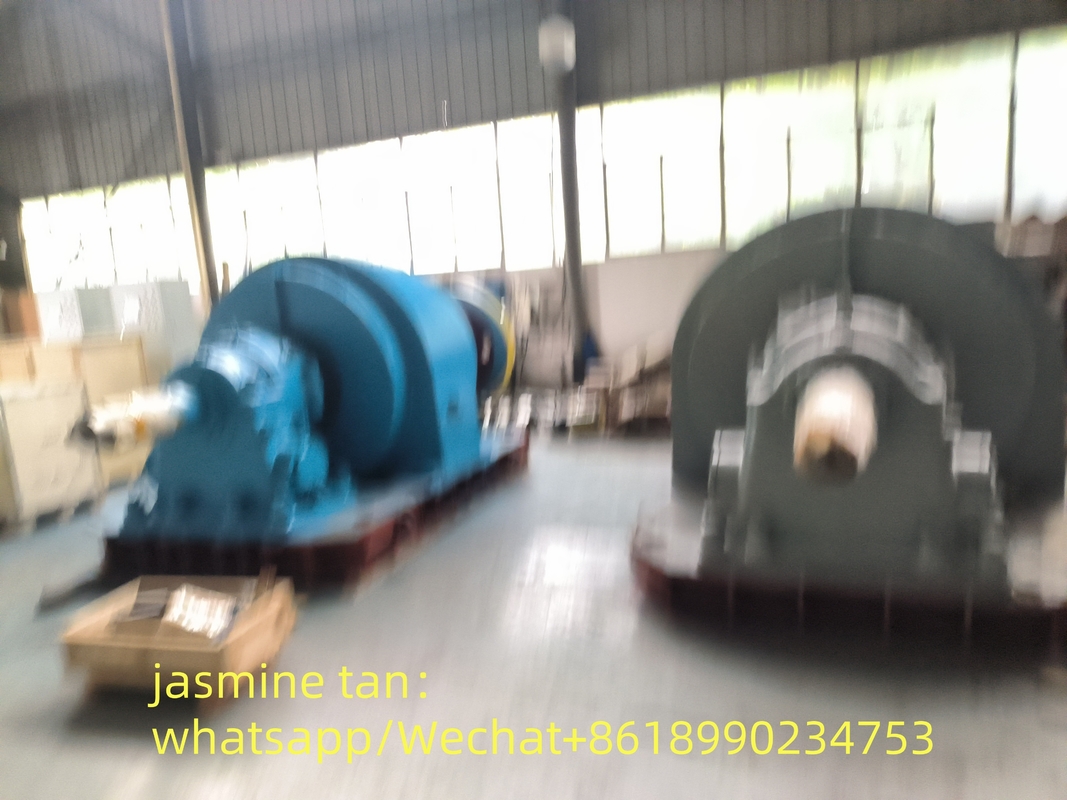 Generador de turbina tipo Pelton de 6-10kV con corriente nominal de 100-1000A