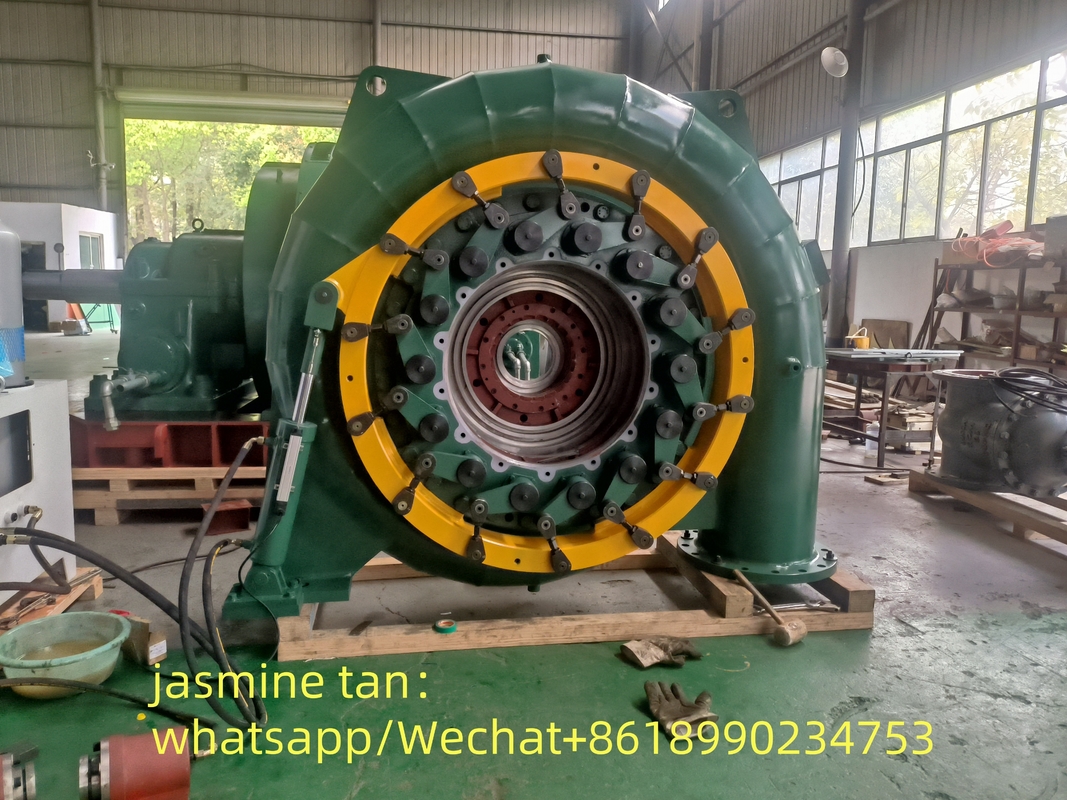 Generador de turbina tipo Pelton de 6-10kV con corriente nominal de 100-1000A