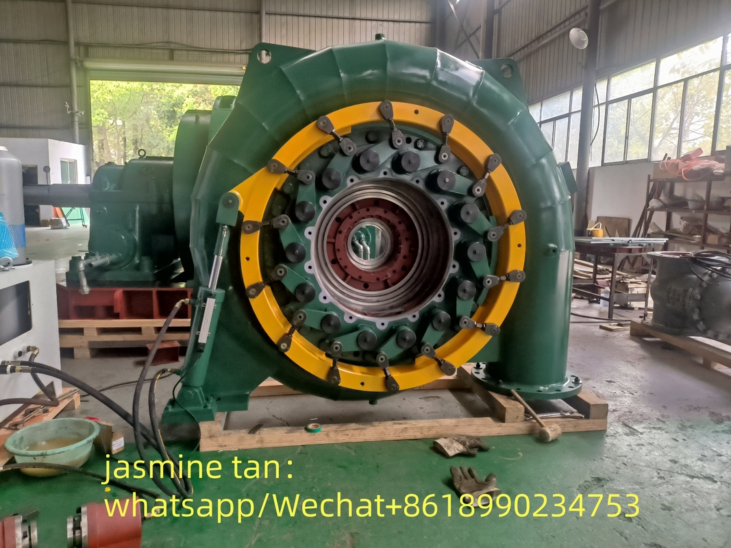 Generador de turbina tipo Pelton de 6-10kV con corriente nominal de 100-1000A