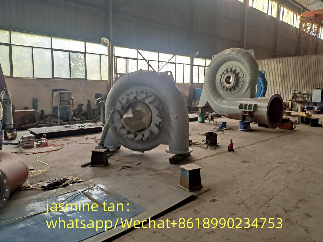 Generador de turbina tipo Pelton de 6-10kV con corriente nominal de 100-1000A
