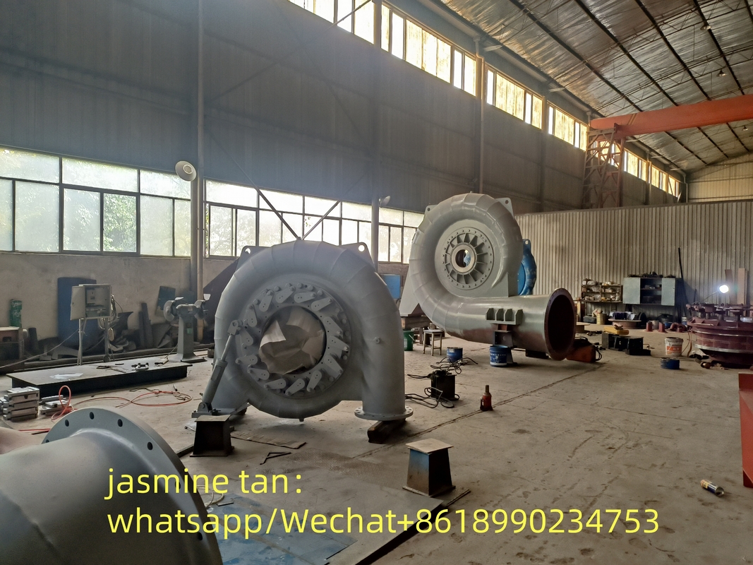 Generador de turbina tipo Pelton de 6-10kV con corriente nominal de 100-1000A