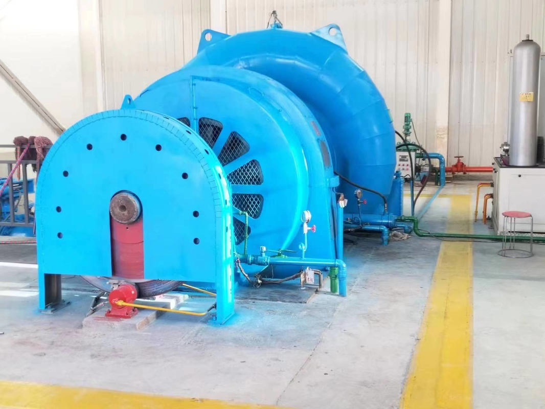 Equipo de planta de energía de generadores de turbina hidroeléctrica de alto nivel con múltiples opciones de color