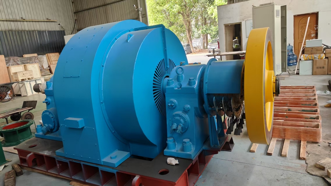 Turbina de energía hidroeléctrica de rendimiento de palas múltiples con una vida útil de 10-20 años y una eficiencia del 90%
