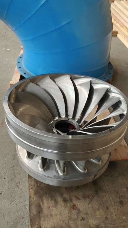 Turbina hidroeléctrica de longitud de hoja personalizada para 200kw-20mw Energía renovable y ecológica