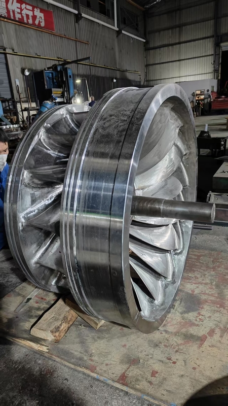Turbina de energía hidroeléctrica de acero inoxidable para la producción de energía ecológica y sostenible