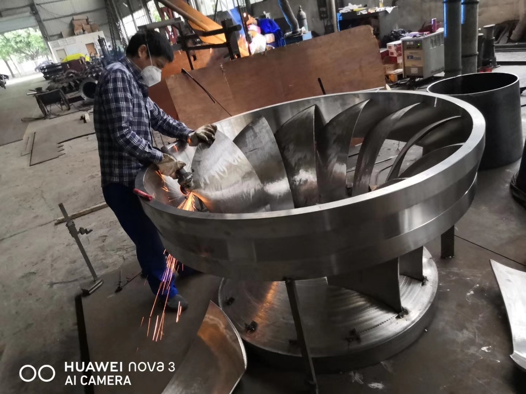 Turbina de energía hidroeléctrica de acero inoxidable para la producción de energía ecológica y sostenible