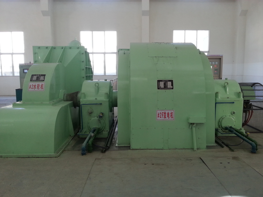 Generador de turbina hidráulica de microcomputadora hidráulica de alta calidad para sistemas de red y fuera de red 100 kW-3 MW