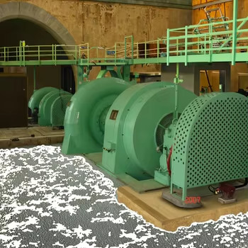 Generador de turbina hidroeléctrica de 100KW-3MW con válvula de mariposa y regulador de microcomputadora hidráulico de alto rendimiento