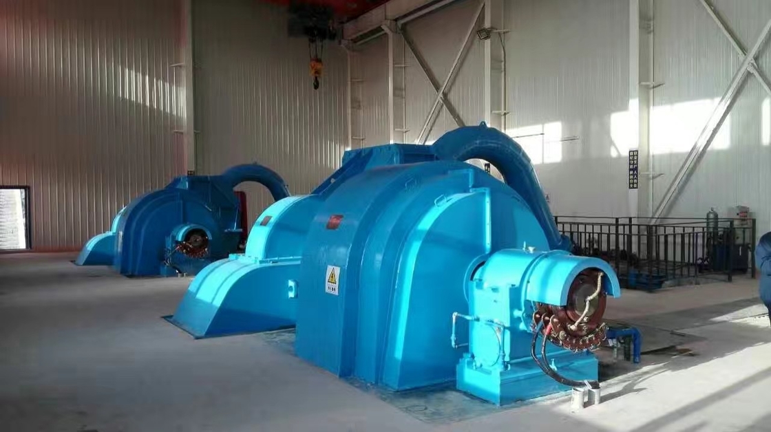 Generador de turbina de agua Pelton de alta cabeza personalizado Equipado con sistema de protección de control inteligente