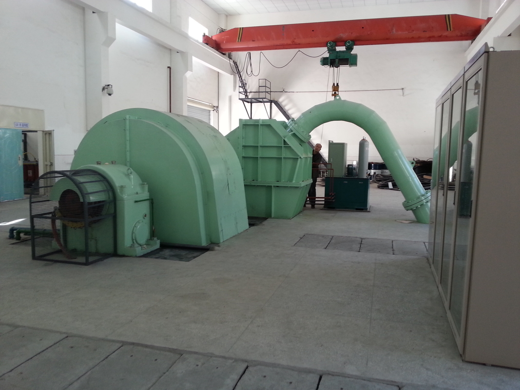Generador de turbina de agua Pelton de alta cabeza personalizado Equipado con sistema de protección de control inteligente