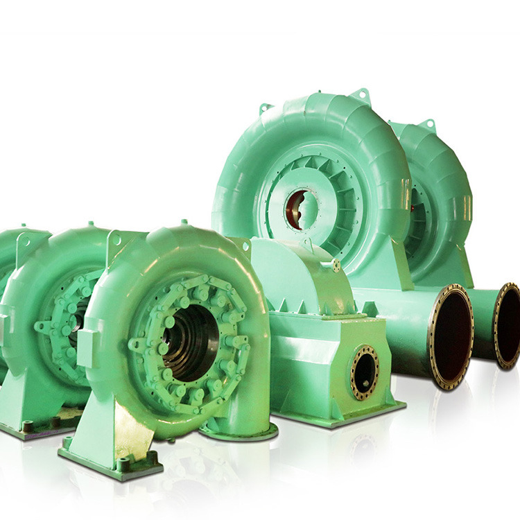 Corredor de turbina hidráulica de alta o baja velocidad de rotación con material de metales endurecidos a 600 y 750 rpm
