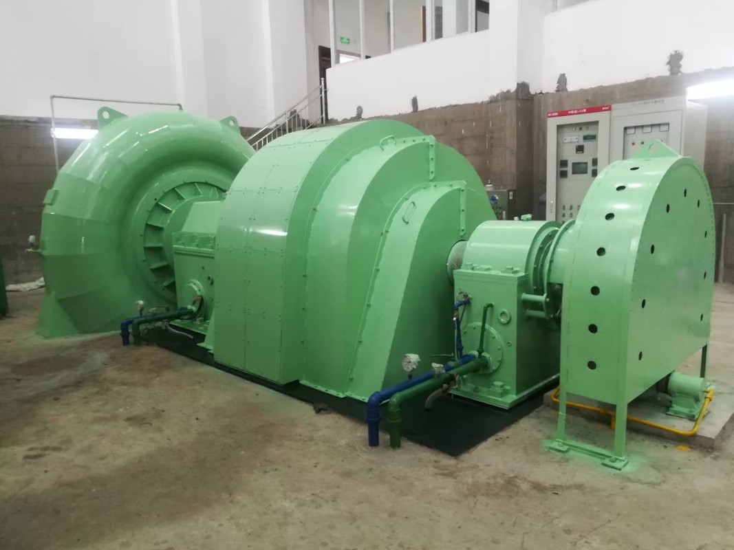 Generador de turbina hidráulica con vida útil de 30-50 años y alta capacidad de 300kw-20mw y material de rodete de acero inoxidable