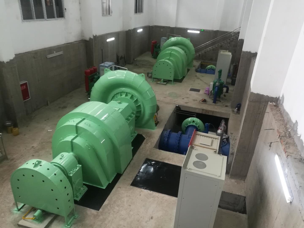 Generador de turbina hidráulica con vida útil de 30-50 años y alta capacidad de 300kw-20mw y material de rodete de acero inoxidable