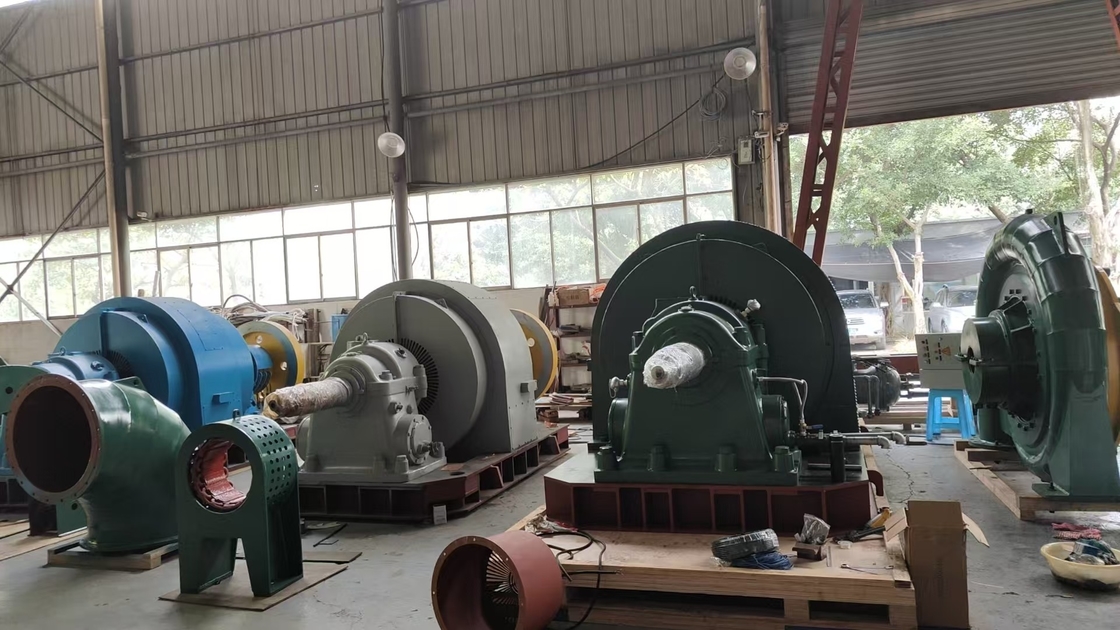 Corredor de turbina hidráulica de acero inoxidable con velocidad nominal del rotor de 1000 rpm y diámetro de salida de 1 a 5 metros