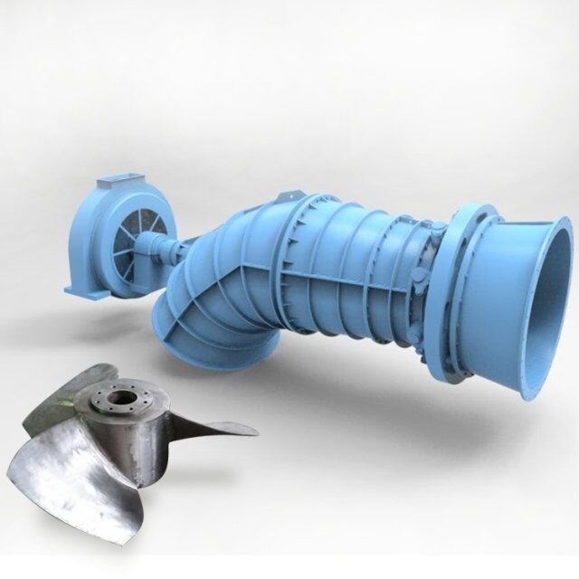 Vida útil del generador de turbina de agua de larga duración ≥50 años Energía limpia Materiales de acero inoxidable Fácil instalación