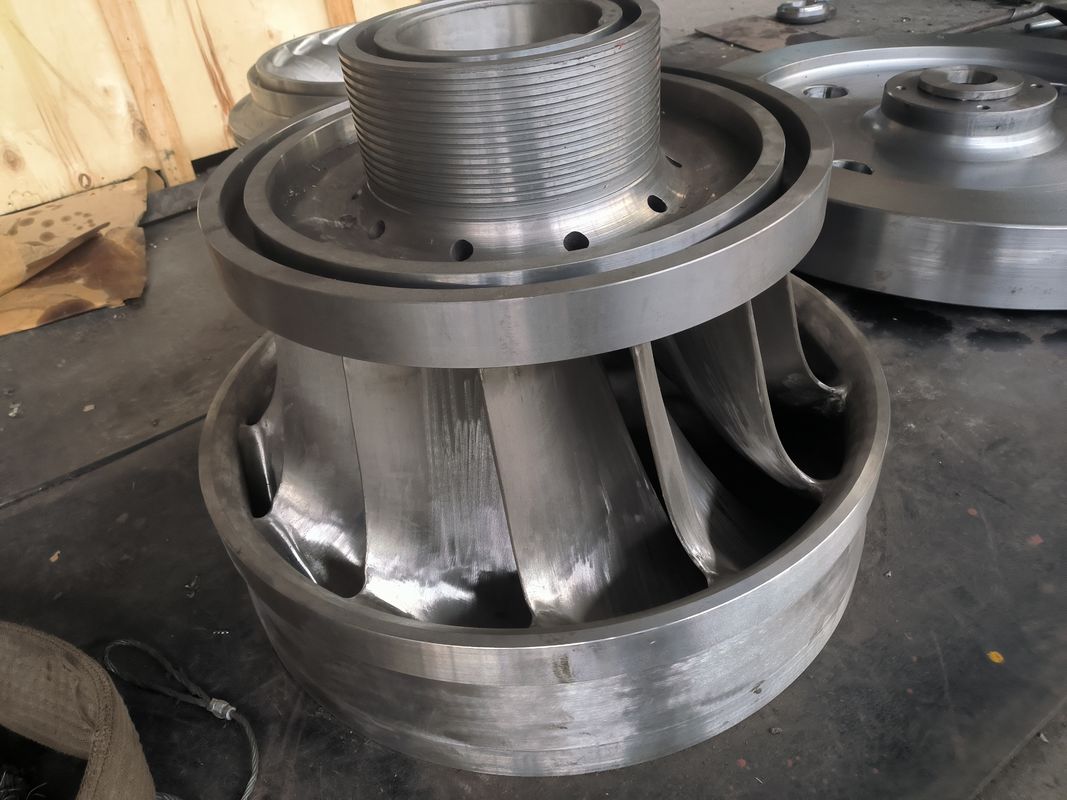 Diámetro de entrada personalizado 1-5 metros Corredor de turbina hidráulica con velocidad nominal del rotor 100 rpm 200 rpm 300 rpm 500 rpm 1000 rpm