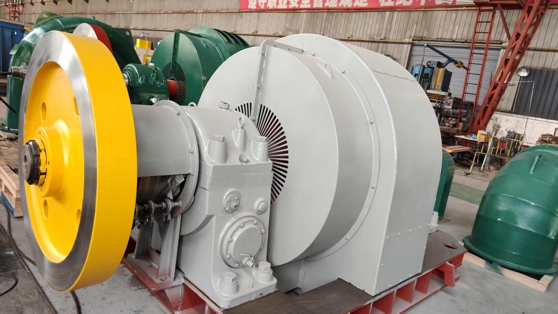 Generador de turbina de agua de larga duración que opera en entornos interiores / exteriores a velocidades de 300-3000 rpm