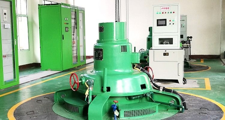 Potente generador de turbina hidráulica Kaplan con generador síncrono