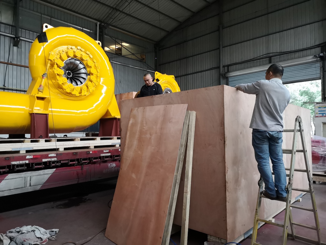 10M-300M Head Water Turbine Generator with 0.1m3/s to 0.5M3/S Flow and 30~50 Years Lifespan