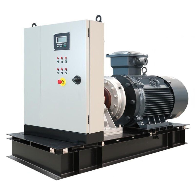 Generador de turbinas de 15 a 300 metros de alcance y panel de control integrado de 5 en 1 para una potencia de salida de hasta varios MW