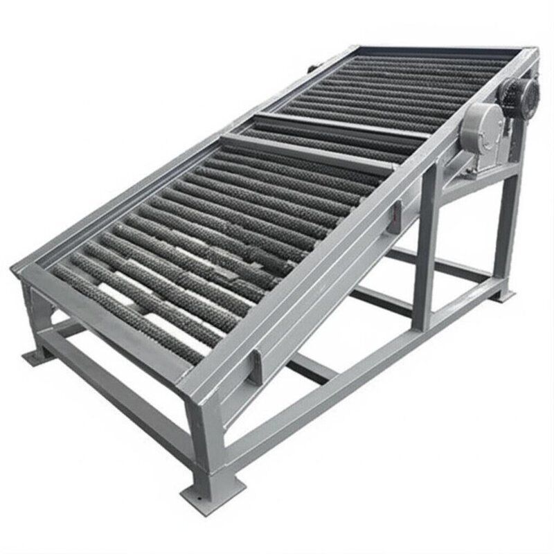 Máquina de limpieza de rejillas para basura accionada por motor con espesor de 4.5 a 16 mm y rango de velocidad de 150RPM-1000RPM para la eliminación de residuos industriales